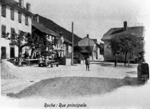 Rue principale vers 1910