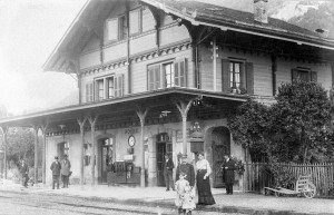 Gare en 1906